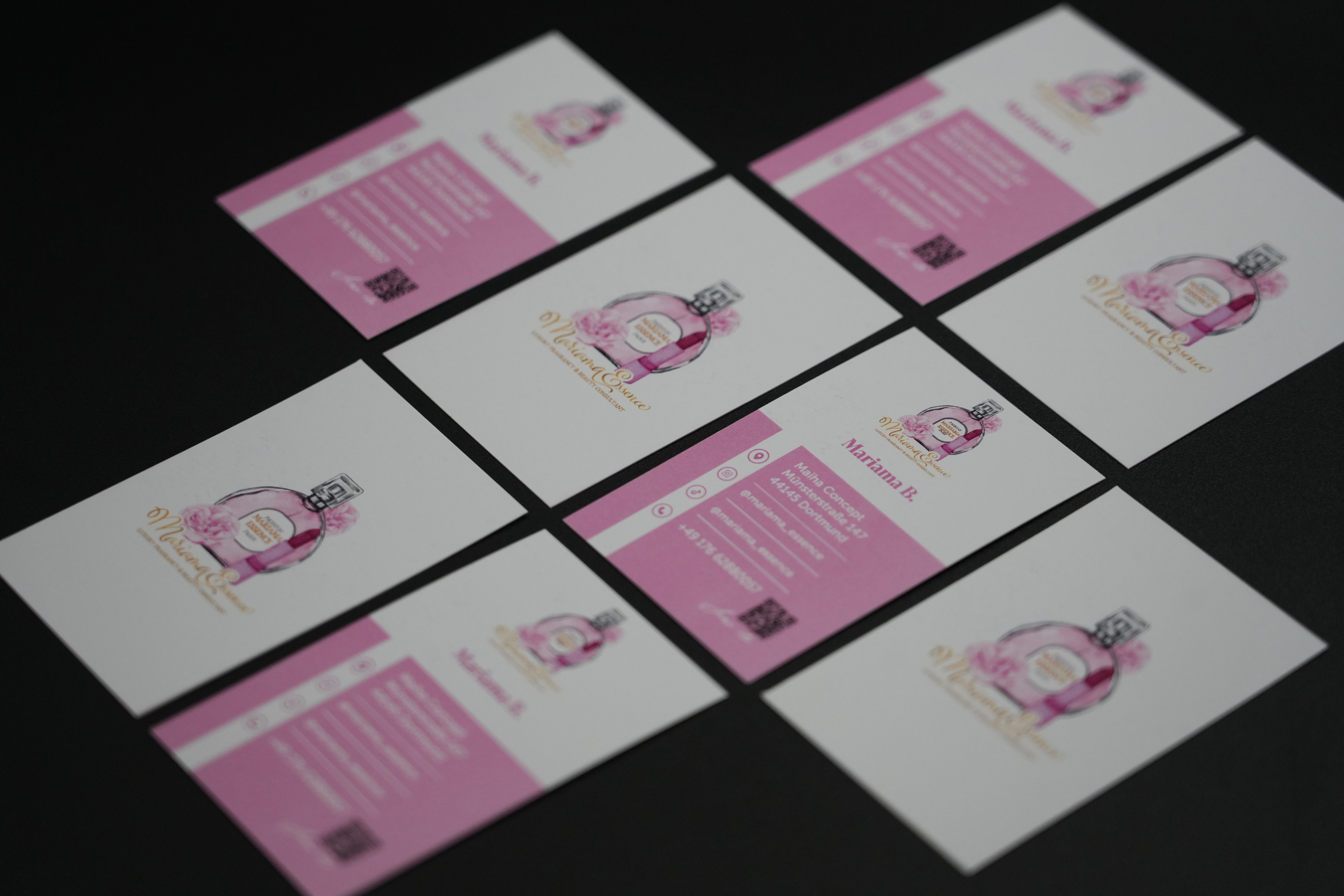 Edle Visitenkarten Gestaltung