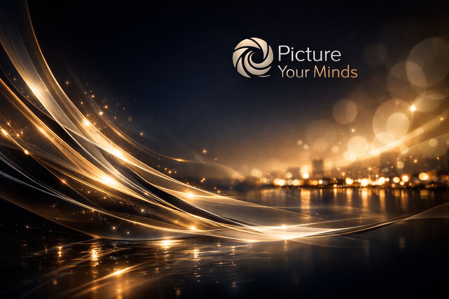 Modern gestaltete Werbeflyer